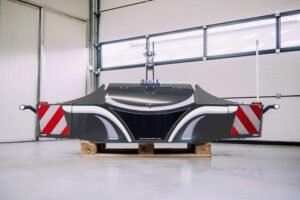 Pare-chocs métalliques pour tracteur