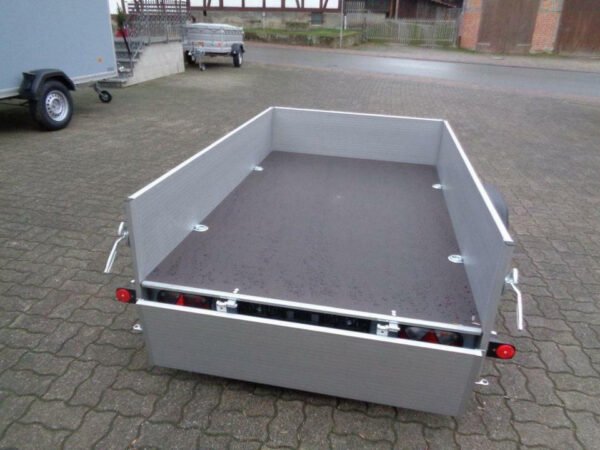 CAR TRAILER  , 750 kg, Aluaufbau 100 km/h