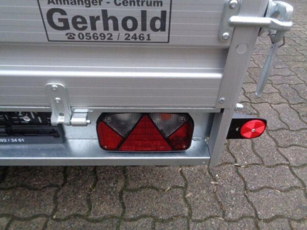 CAR TRAILER  , 750 kg, Aluaufbau 100 km/h