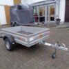 CAR TRAILER  , 750 kg, Aluaufbau 100 km/h