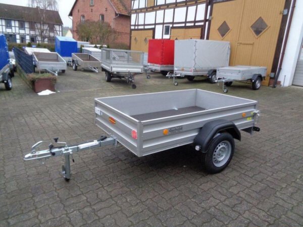 CAR TRAILER  , 750 kg, Aluaufbau 100 km/h