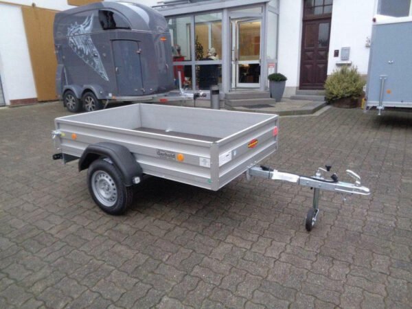 CAR TRAILER  , 750 kg, Aluaufbau 100 km/h
