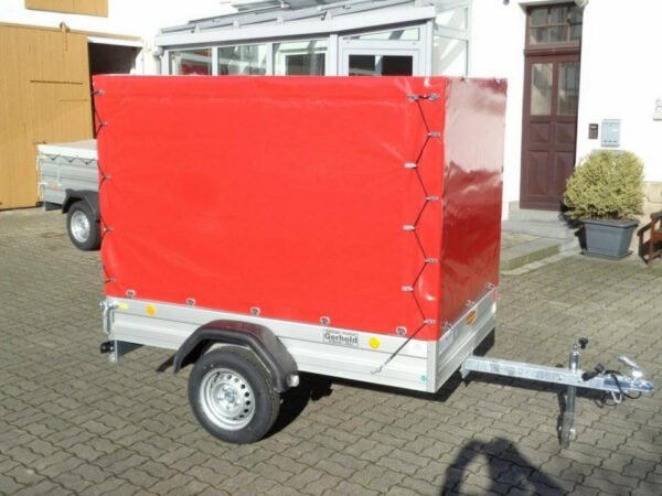 Böckmann PKW-Anhänger, 750 kg 100 km/h Plane Spriegel CAR TRAILER Böckmann PKW-Anhänger, 750 kg 100 km/h Plane Spriegel