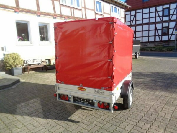 Böckmann PKW-Anhänger, 750 kg 100 km/h Plane Spriegel CAR TRAILER Böckmann PKW-Anhänger, 750 kg 100 km/h Plane Spriegel