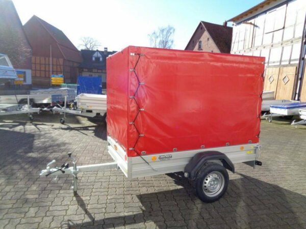 Böckmann PKW-Anhänger, 750 kg 100 km/h Plane Spriegel CAR TRAILER Böckmann PKW-Anhänger, 750 kg 100 km/h Plane Spriegel