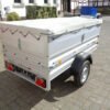 CAR TRAILER Anhänger 750kg Kastenaufsatz 100 km/h