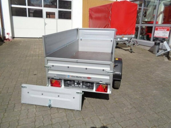 CAR TRAILER Anhänger 750kg Kastenaufsatz 100 km/h