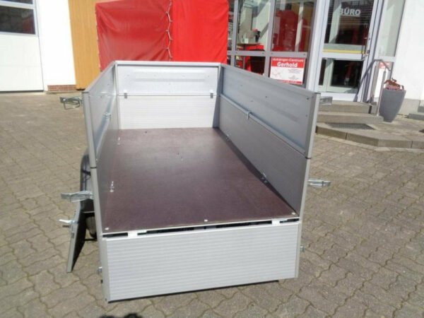 CAR TRAILER Anhänger 750kg Kastenaufsatz 100 km/h