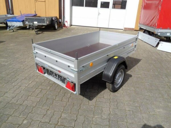 CAR TRAILER Anhänger 750kg Kastenaufsatz 100 km/h