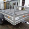 CAR TRAILER  , 750 kg. Aluaufbau 100 km/h