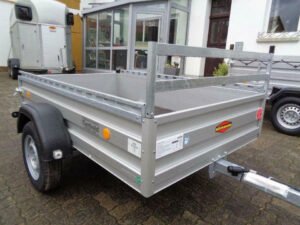 Böckmann PKW-Anhänger , 750 kg. Aluaufbau 100 km/h CAR TRAILER , 750 kg. Aluaufbau 100 km/h
