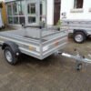 CAR TRAILER  , 750 kg. Aluaufbau 100 km/h