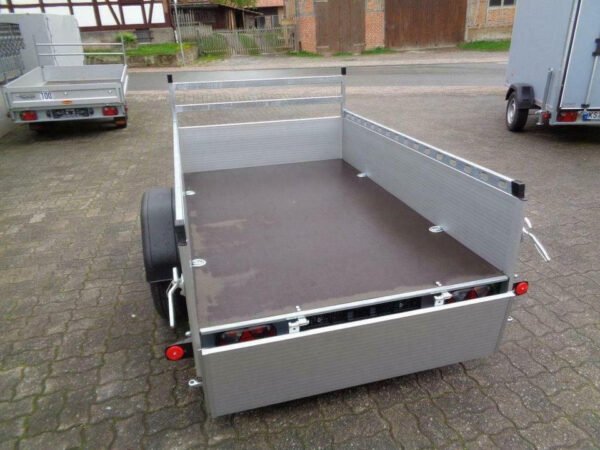 CAR TRAILER  , 750 kg. Aluaufbau 100 km/h