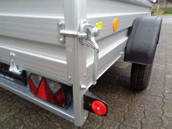 CAR TRAILER  , 750 kg. Aluaufbau 100 km/h