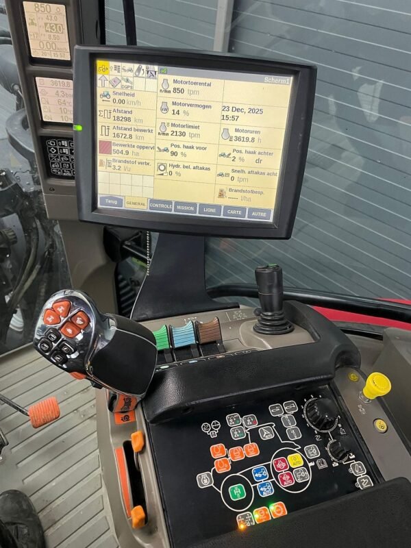 tracteur 14f Case IH MAXXUM 125cvx frontlader