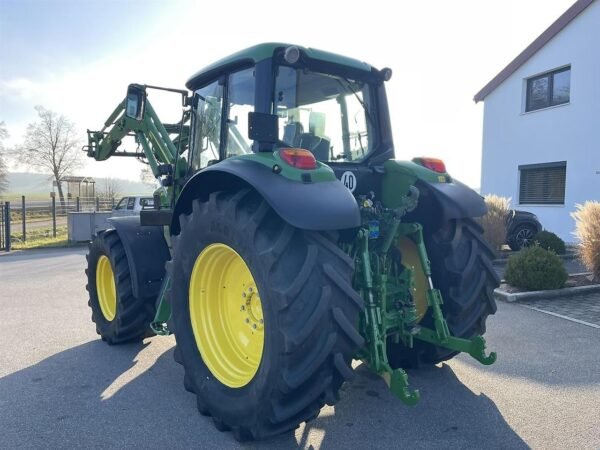 tracteur 24b John Deere 6830 Power Quad plus mit Frontlader und FZW, front PTO