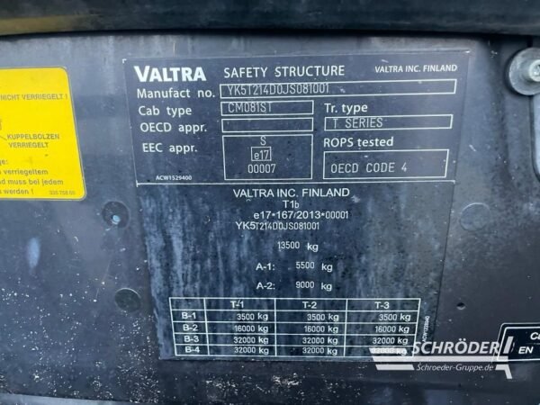 tracteur 31e Valtra T 214 D SMARTTOUCH + RTK